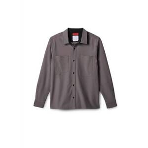 NEW SPC/LST men's vertigo long sleeve tech shirt in grey